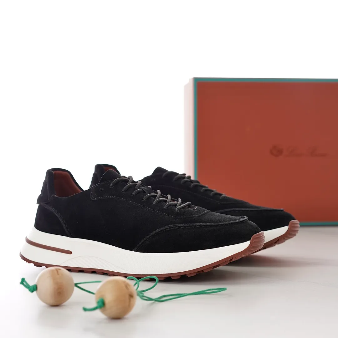 Factory price: 480💰 loro men's shoes💰iana/L men's shoes💰 Size: 38-45, customized 45 non-returnable Materials: The upper is made of elastic cloth for routing. Anti-fleece fabric is wrapped on the front and back to ensure stability. The back is equipped with a cushion to improve wearing comfort. Breathable mesh shoes. Elastic cloth inner𥚃 latex mesh insole. Sole I Men's Shoes💰Foam Combination T Men's Shoes💰U Outsole